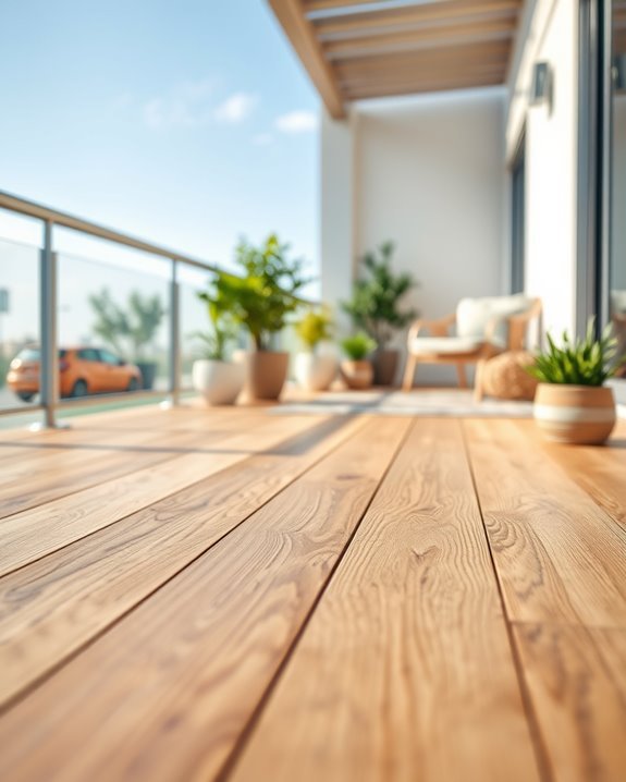 durable and stylish balcony flooring