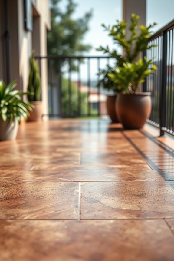 durable customizable balcony flooring