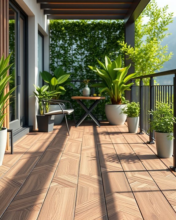 durable eco friendly balcony flooring