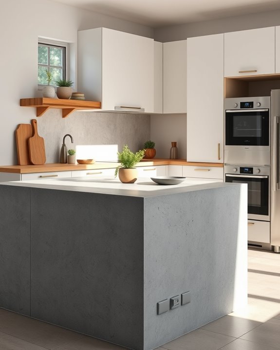 durable rustic kitchen elegance