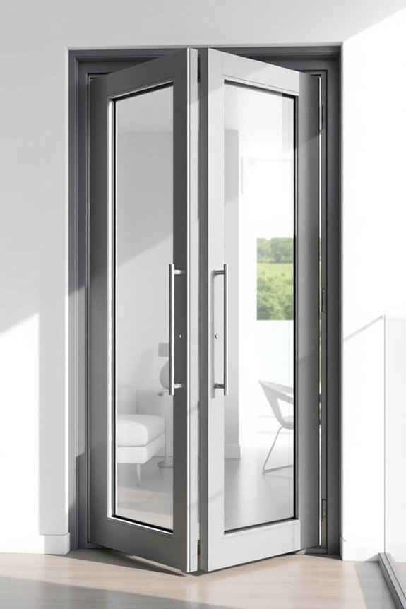 durable stylish aluminum doors