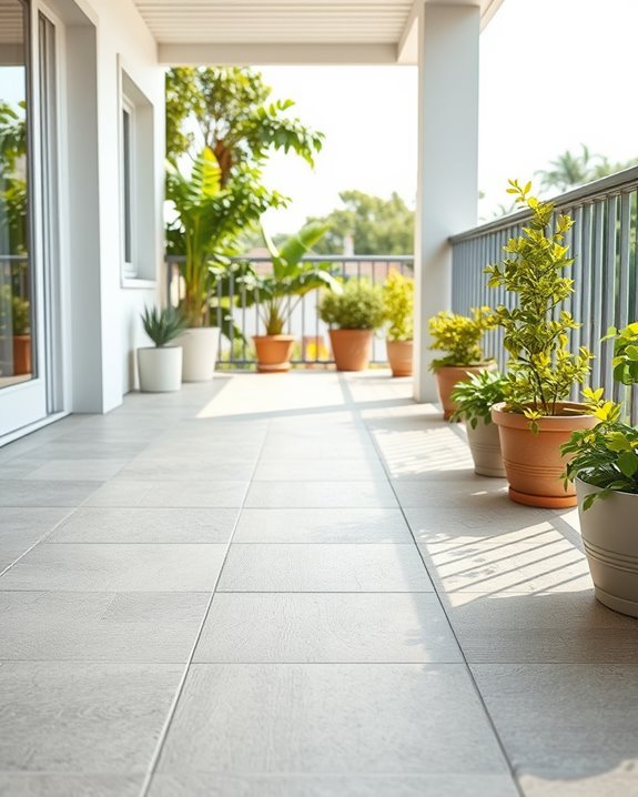 durable stylish balcony flooring