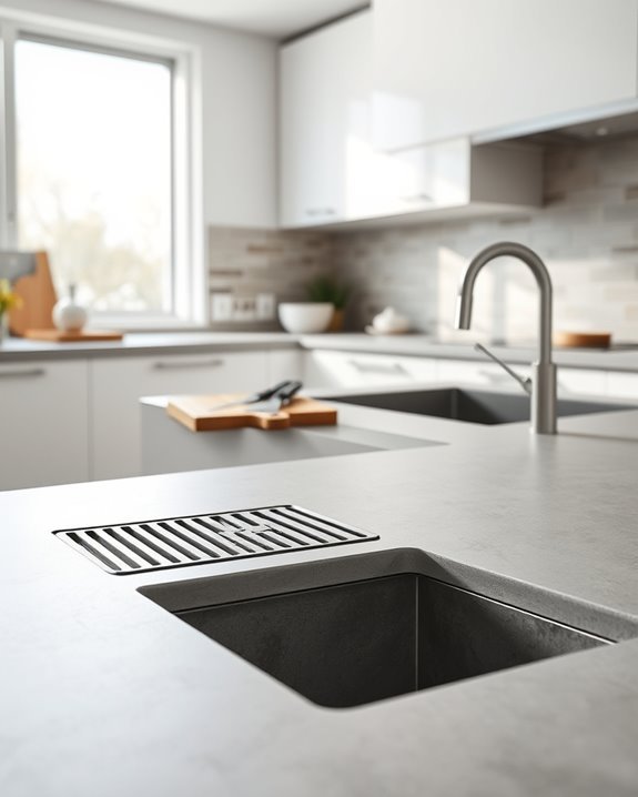 durable stylish concrete countertops