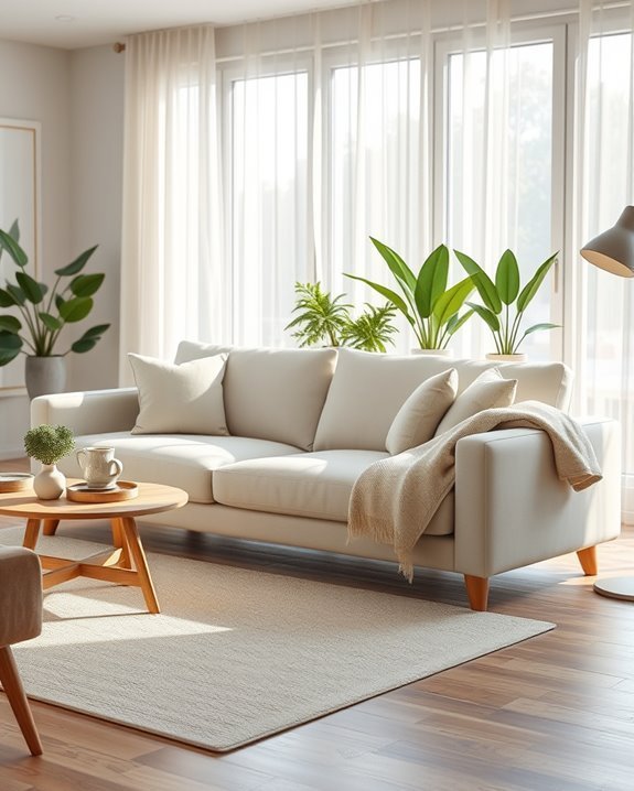 durable stylish cream sofas