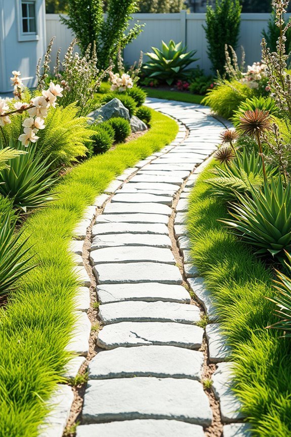 durable synthetic garden borders