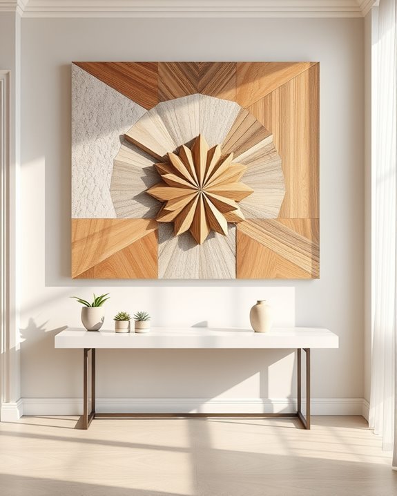 dynamic abstract wall installations