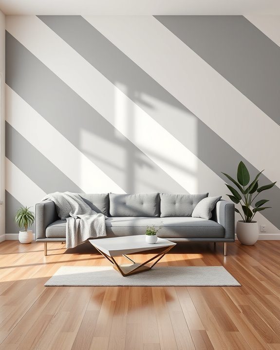 dynamic diagonal wall designs