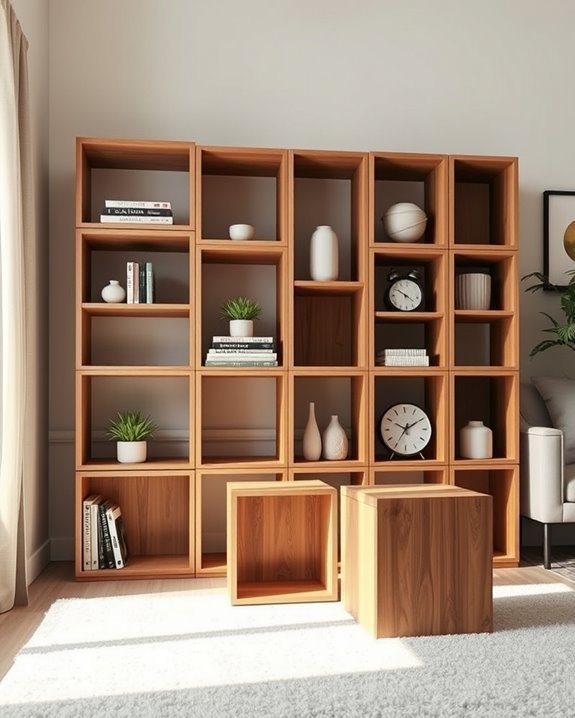 dynamic modular cube storage