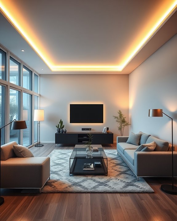 dynamic programmable lighting scenes