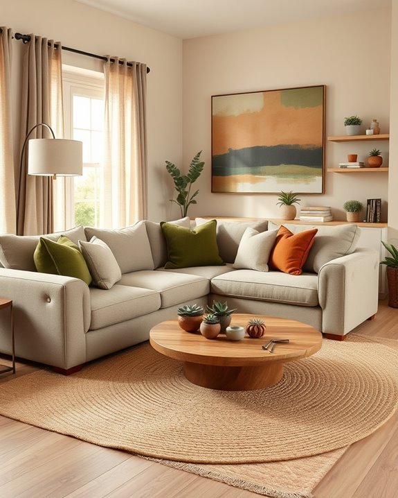earthy tones for harmony