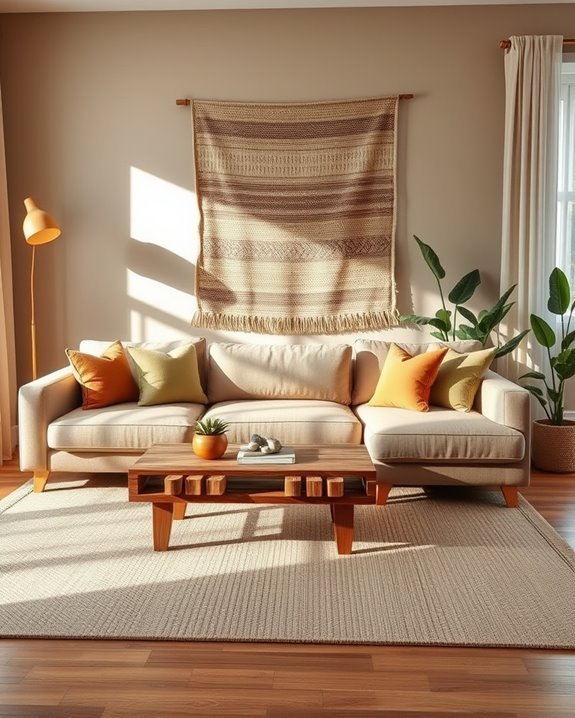 earthy tones for tranquility