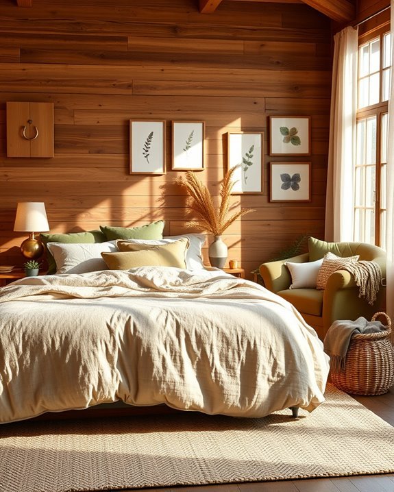 earthy tones for tranquility