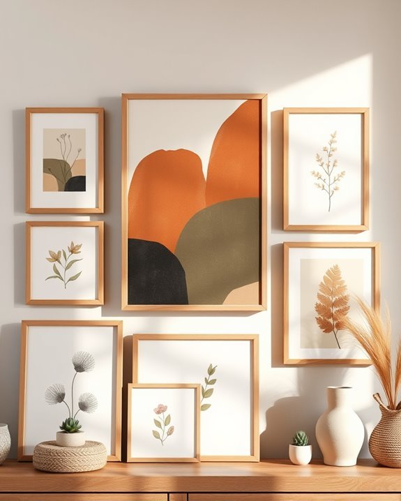 earthy tones natural textures