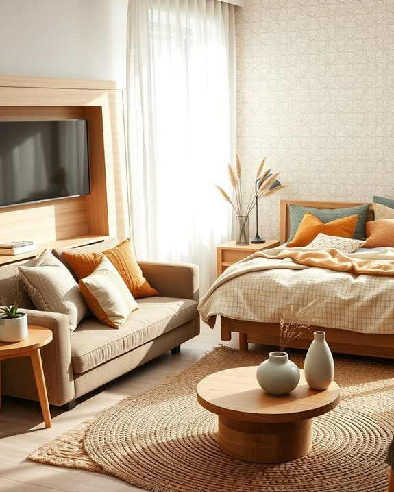 earthy warm textured retreat