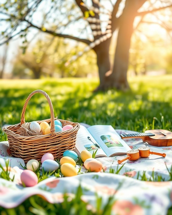 easter family sing along fun