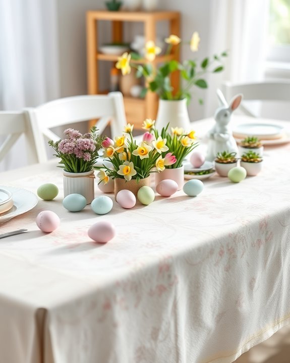 easter festive table runners