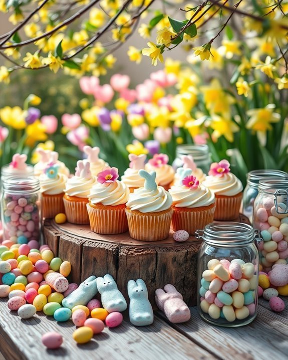 easter sweet treats display