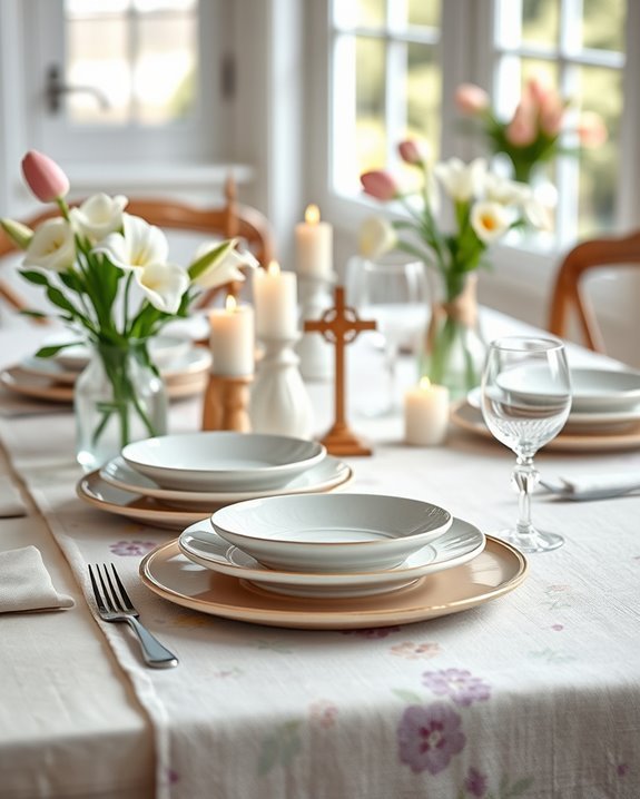 easter themed table runner options