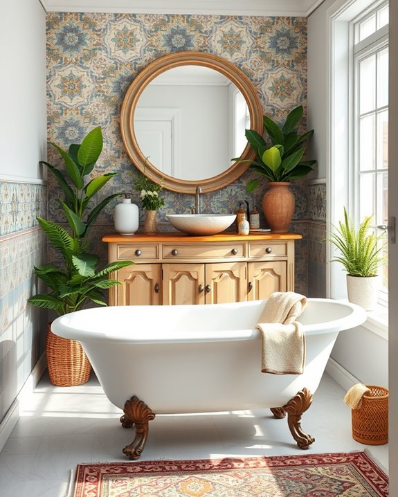 eclectic bathroom design ideas