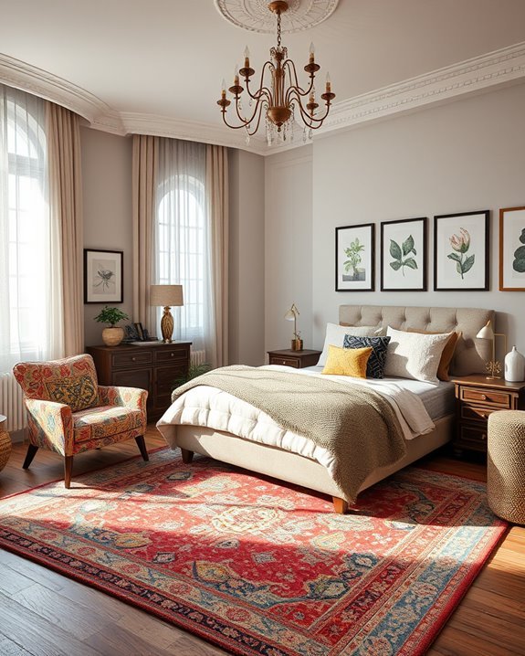 eclectic bedroom design inspiration