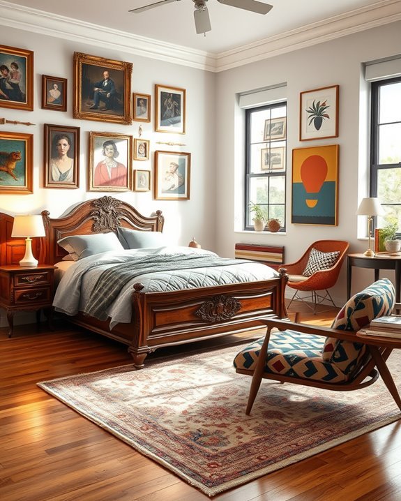 eclectic blend of styles