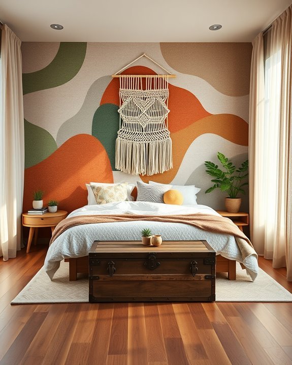 eclectic bohemian bedroom decor