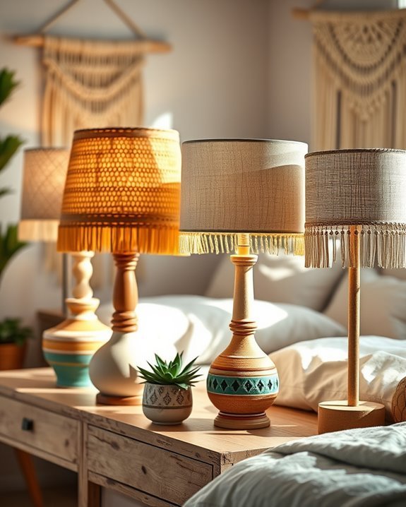 eclectic bohemian lamp designs