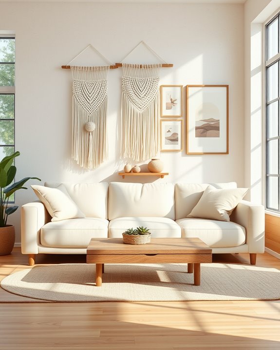 eclectic boho scandinavian decor