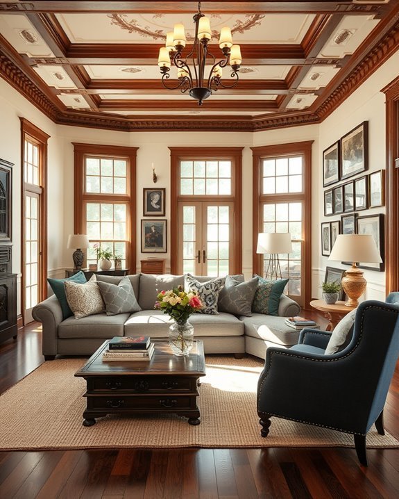 eclectic colonial design fusion