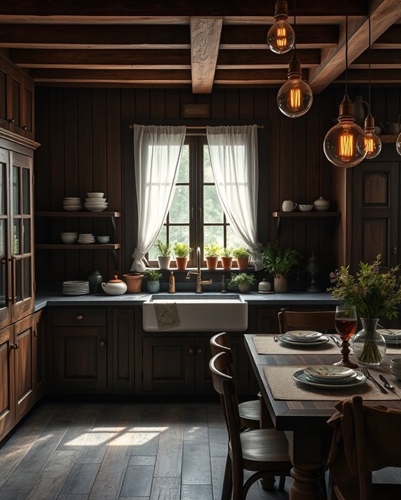eclectic decor for kitchens