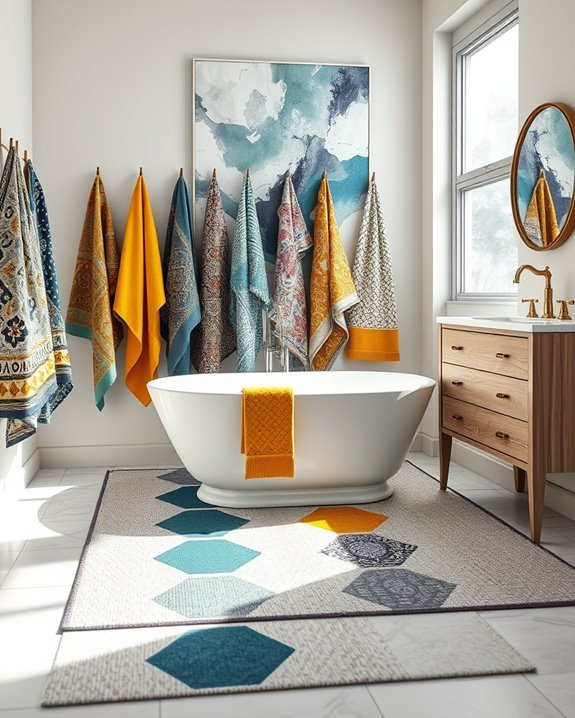 eclectic textile pattern play