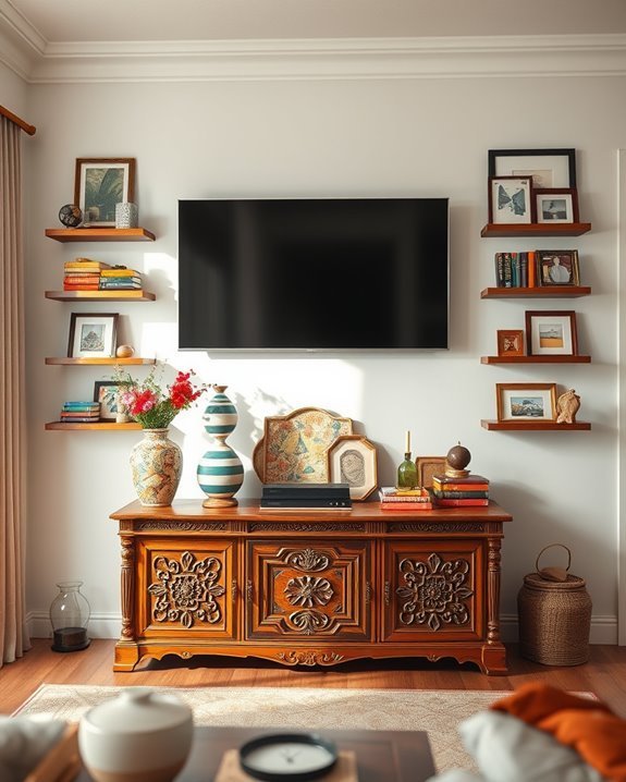eclectic wall decorations ideas