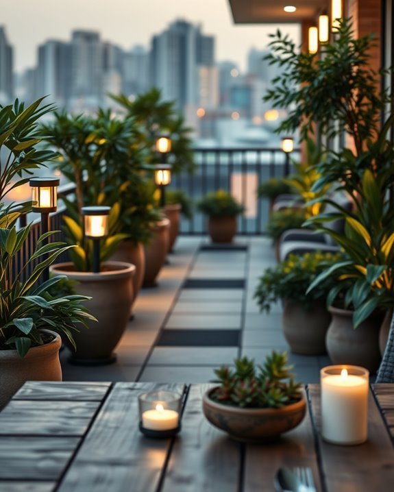 eco friendly balcony lighting solution