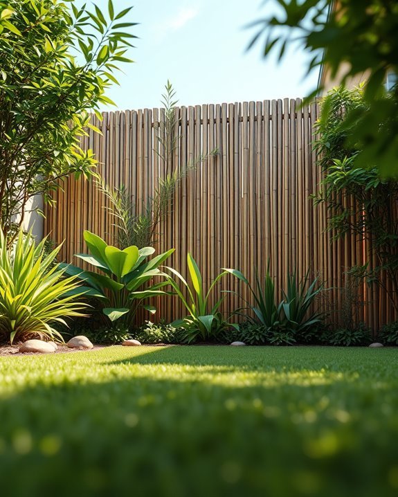 eco friendly bamboo privacy screens