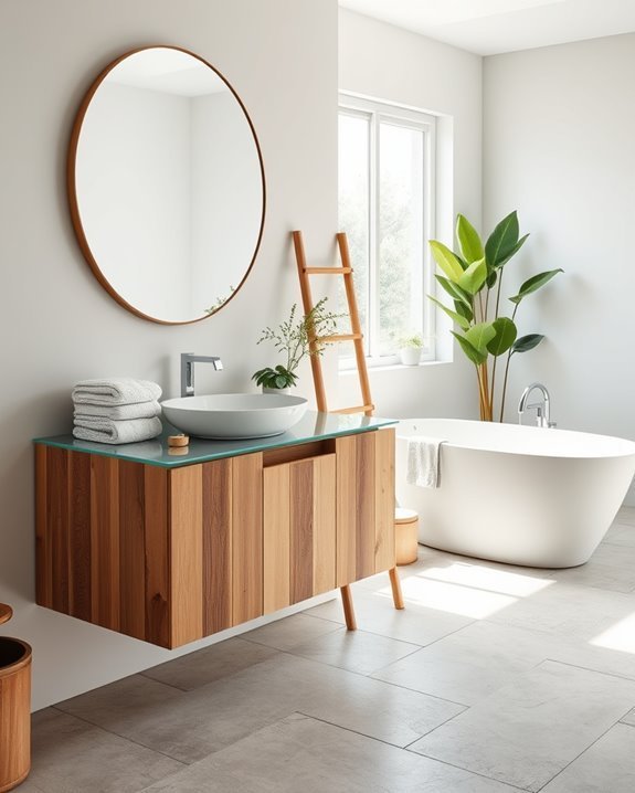 eco friendly bathroom furniture options