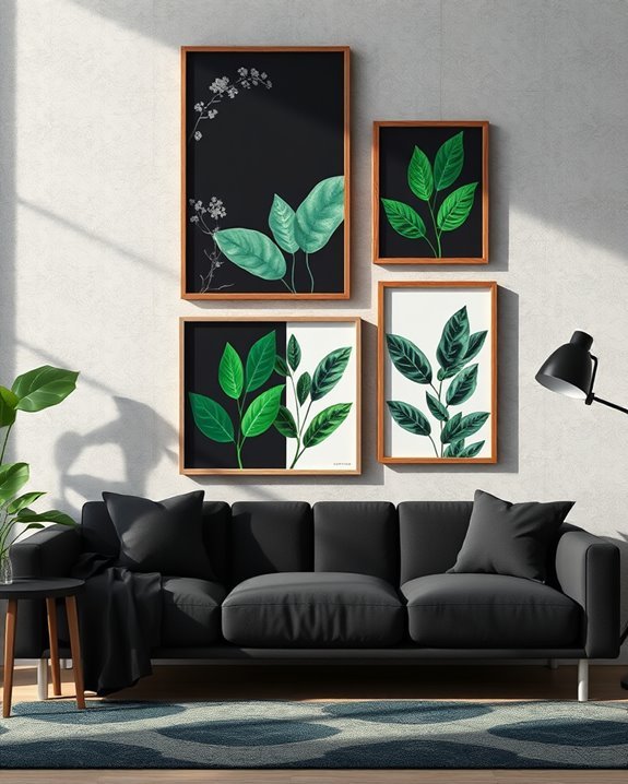 eco friendly black and green