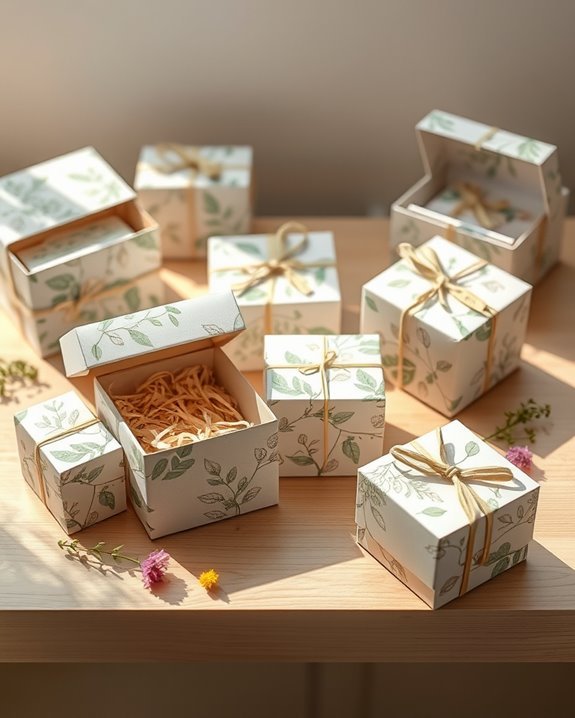 eco friendly botanical gift boxes
