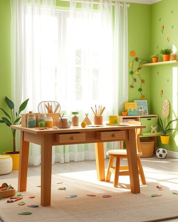 eco friendly craft station