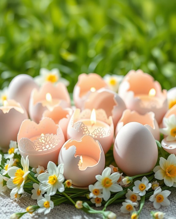 eco friendly easter candle project
