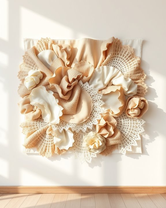 eco friendly fabric art