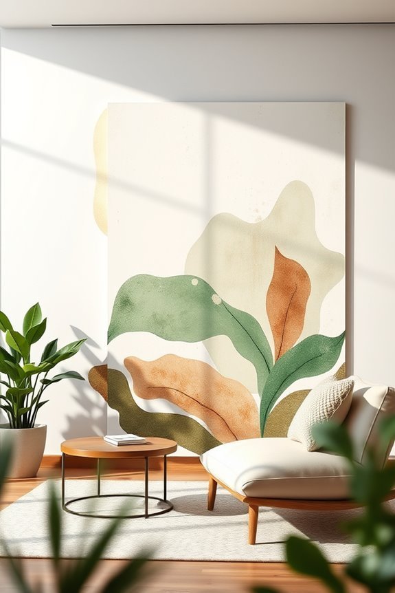 eco friendly organic wall art