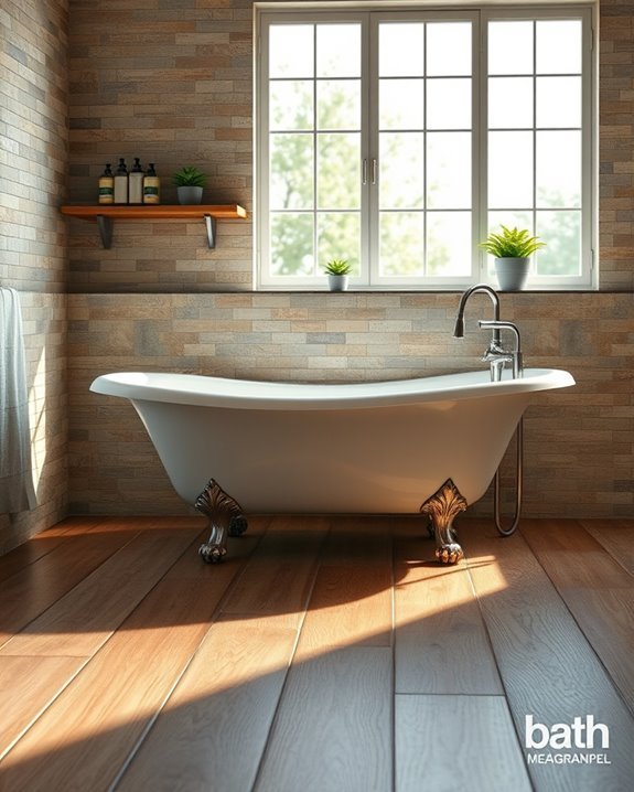 eco friendly reclaimed bathroom materials