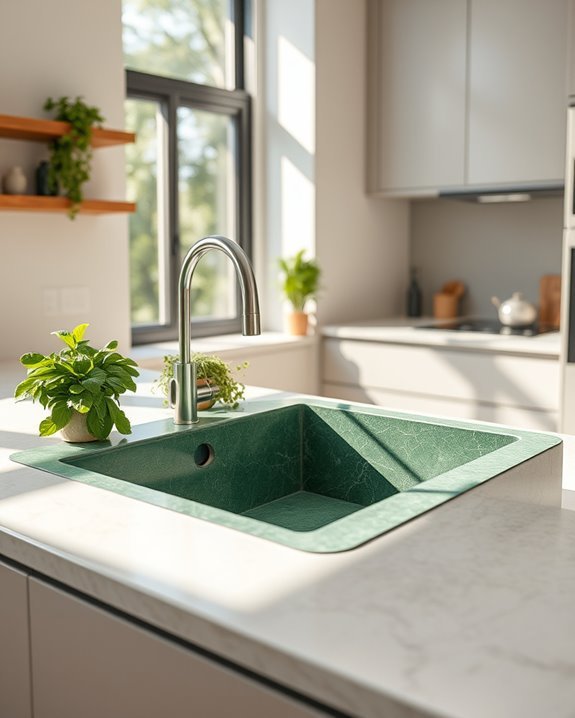 eco friendly stylish kitchen sinks