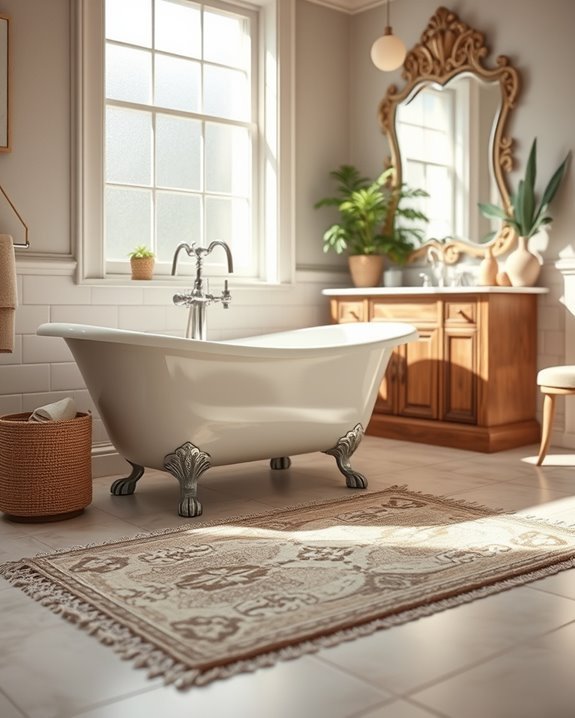 eco friendly traditional bath mats
