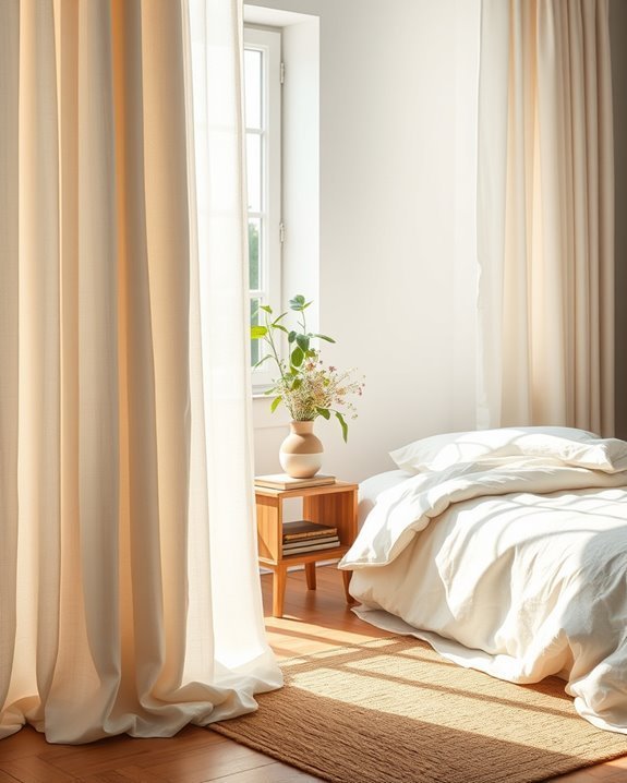eco friendly tranquility in curtains