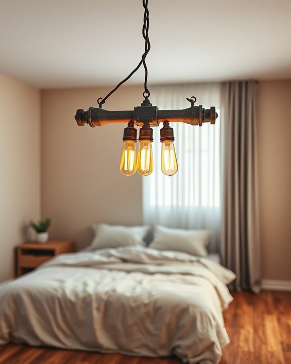 edgy industrial lighting design