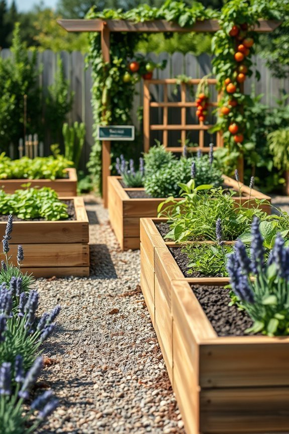 edible beauty in gardens