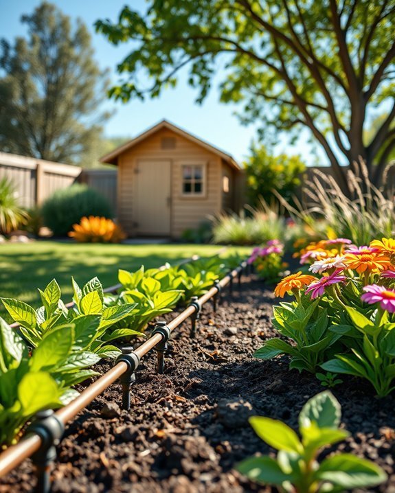 efficient backyard watering solution