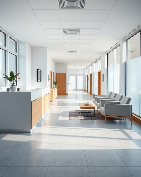efficient clutter free clinic design