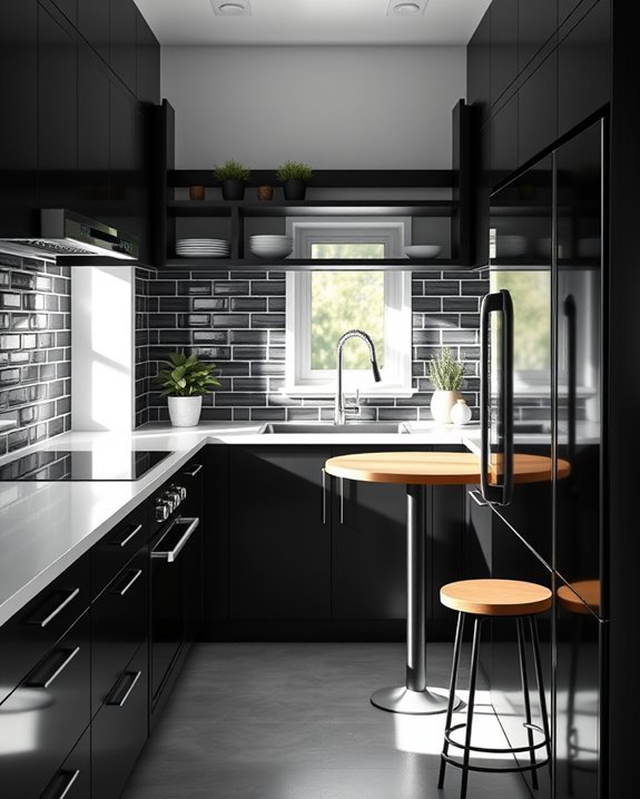 efficient galley kitchen design